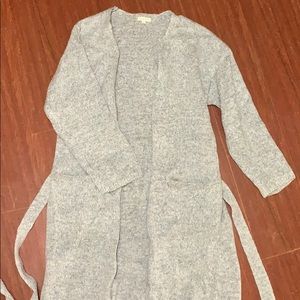 Oversized Gray Cardigan